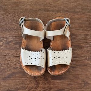 Freshly Picked Platinum Laguna Sandal - Size 8